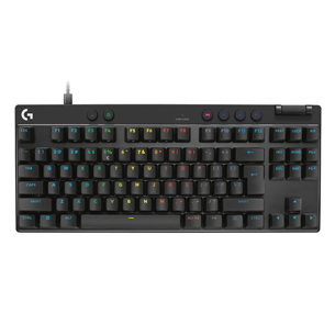 Logitech Pro X TKL Rapid, US, черный - Клавиатура