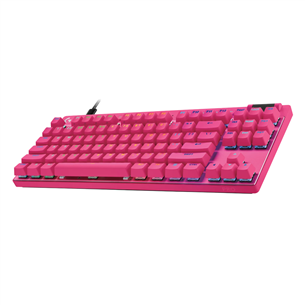 Logitech Pro X TKL Rapid, SWE, розовый - Клавиатура