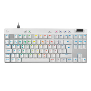 Logitech Pro X TKL Rapid, SWE, белый - Клавиатура