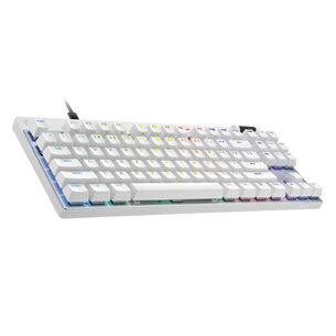 Logitech Pro X TKL Rapid, SWE, valge - Klaviatuur