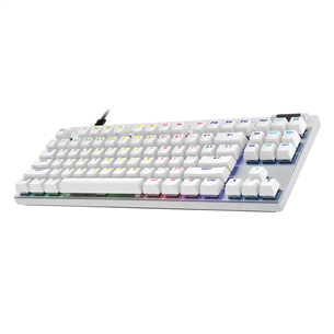 Logitech Pro X TKL Rapid, SWE, white - Keyboard