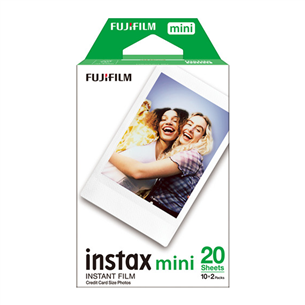 Fujifilm Instax Mini, глянец, 20 шт., белый - Фотобумага