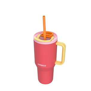 Kambukka Rio Tumbler, 950 ml, Pink Papaya, punane/kollane - Termokruus