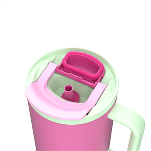 Kambukka Rio Tumbler, 950 ml, Bubblegum Mint, pink - Thermo mug