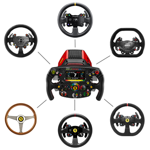 Thrustmaster T818 Ferrari SF1000, black - Simulator steering wheel