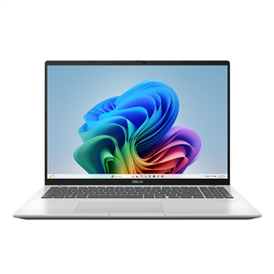 Asus Vivobook 16, 16'', WUXGA, Ryzen AI 5, 16 GB, 512 GB, ENG, cool silver - Notebook M1607KA-MB024W