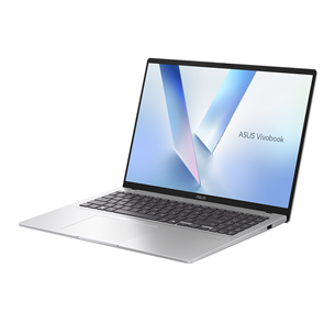 Asus Vivobook 16, 16'', WUXGA, Ryzen AI 5, 16 GB, 512 GB, ENG, hõbe - Sülearvuti