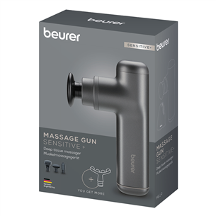 Beurer Sensitive+, black - Massage gun