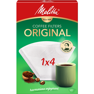 Kohvifiltrid 1x4 Melitta 40 tk