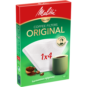 Melitta 1x4, 40 pcs - Coffee filters