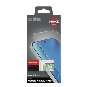 SBS Guard Glass, Google Pixel 9/9 Pro, transparent - Screen protector