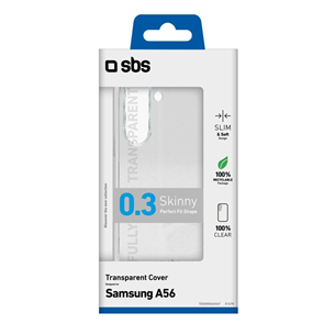 SBS Skinny Cover, Samsung A56, läbipaistev - Ümbris