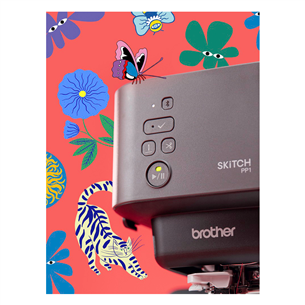 Brother Skitch PP1, black - Embroidery machine