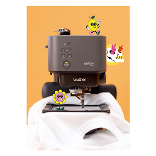 Brother Skitch PP1, black - Embroidery machine