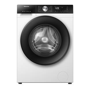 Hisense, 7 kg, depth 43.5 cm, 1200 rpm - Front Load Washing Machine WF3S7021BW