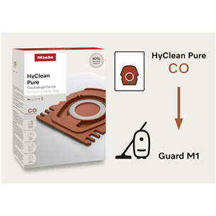 Miele HyClean Pure CO, 4 tk - Tolmukotid