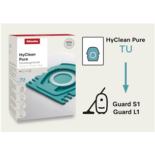 Miele HyClean Pure TU, 4 tk - Tolmukotid