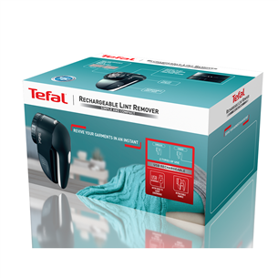 Tefal, темно-синий - Перезаряжаемое устройство для удаления катышков