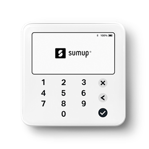 SumUp Solo Lite, charging station, white - Card reader with charging station