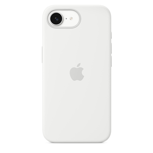 Apple Silicone Case, iPhone 16e, valge - Ümbris MD3P4ZM/A