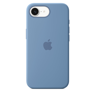 Apple Silicone Case, iPhone 16e, sinine - Ümbris MD3Q4ZM/A