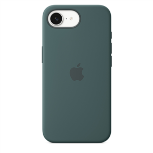 Apple Silicone Case, iPhone 16e, lake green - Case MD3X4ZM/A