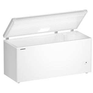 Liebherr, SmartFrost, 497 L, width 167.5 cm, white - Chest freezer