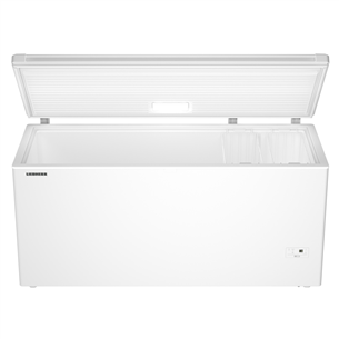 Liebherr, SmartFrost, 497 L, width 167.5 cm, white - Chest freezer