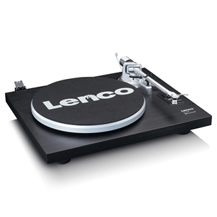 Lenco LS-500, black - Turntable with speakers