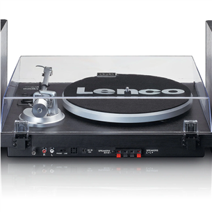 Lenco LS-500, black - Turntable with speakers