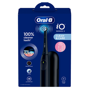 Braun Oral-B iO2, футляр, черный - Электрическая зубная щетка