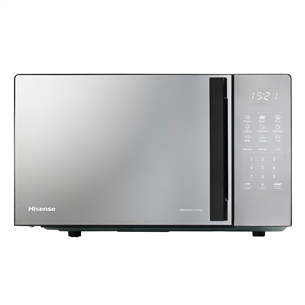 Hisense, 20 л, 700 Вт, зеркальный/черный - Микроволновая печь