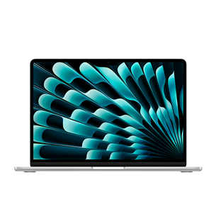 Apple MacBook Air 13 (2025), M4, 10C/8C, 16 GB, 256 GB, ENG, hõbe - Sülearvuti MW0W3ZE/A