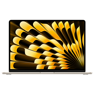 Apple MacBook Air 15 (2025), M4, 10C/10C, 16 GB, 256 GB, ENG, kuldne - Sülearvuti MW1J3ZE/A