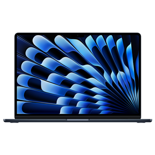 Apple MacBook Air 15 (2025), M4, 10C/10C, ​​16 ГБ, 256 ГБ, ENG, черный - Ноутбук MW1L3ZE/A