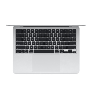 Apple MacBook Air 13 (2025), M4, 10C/10C, 16 GB, 512 GB, RUS, hõbe - Sülearvuti