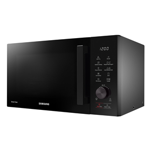 Samsung, 28 L, 2900 W, black - Microwave oven with grill