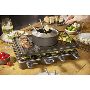 Severin, 1400 W, must - Raclette grill ja Fondüü