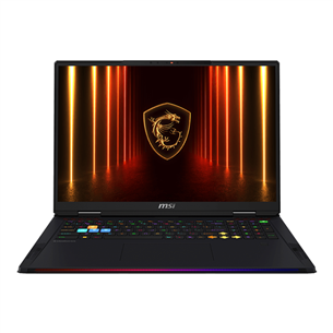 MSI Raider A18, 18'', UHD+, Mini-LED, 120 Hz, Ryzen 9, 64 GB, 2 TB, RTX 5080, ENG, must - Sülearvuti RDRA18HX-A9WIG-011NL