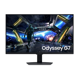 Samsung Odyssey G7, 32'', 4K UHD, 144 Hz, must - Monitor LS32DG702EUXDU