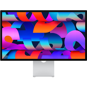 Apple Studio Display,  27", 5K, LED IPS, nano-texture glass, tilt adjustable stand, silver - Monitor MYJK3Z/A