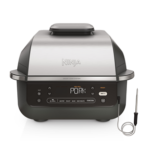 Ninja 5-in-1, 1760 W, black/silver - Grill & Air Fryer