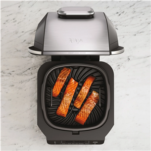 Ninja 5-in-1, 1760 W, black/silver - Grill & Air Fryer