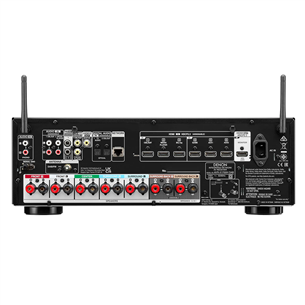 Denon AVR-X1700H, 7.2, 8K, HEOS, HDMI 2.1, черный - Ресивер