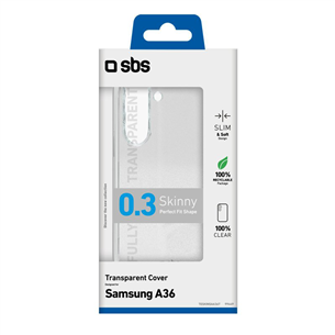 SBS Skinny cover, Galaxy A26, transparent - Smartphone cover