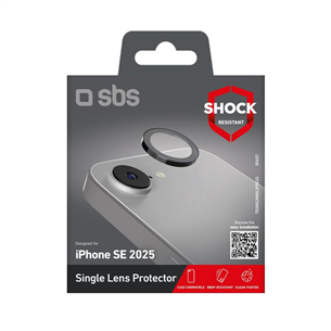 SBS Single protective lenses for camera, iPhone 16e - Kaamera objektiivi kaitseklaas