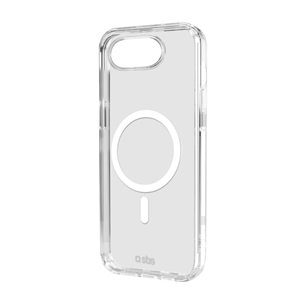 SBS Light Mag Case, iPhone 16e, transparent - Case TELIGMAGIPSE25