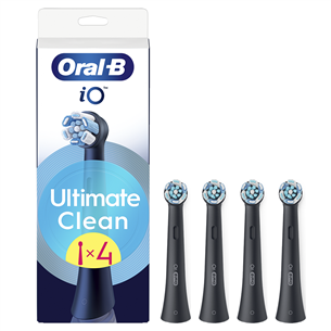 Braun Oral-B UltimateClean, 4 шт., черный - Насадки для зубной щетки IOUC-4BLACK