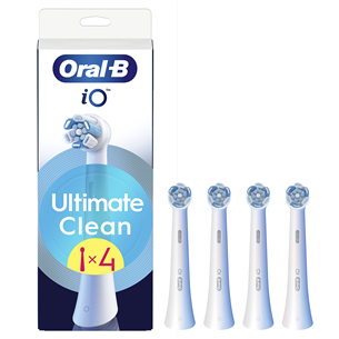 Braun Oral-B UltimateClean, 4 tk, valge - Lisaharjad IOUC-4WHITE