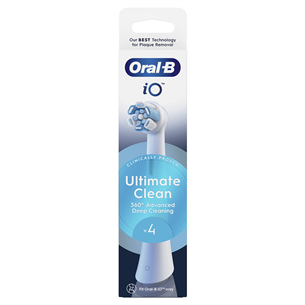 Braun Oral-B UltimateClean, 4 tk, valge - Lisaharjad